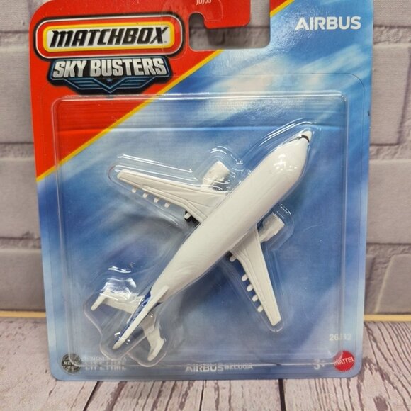 MATCHBOX Other - Mattel Matchbox Skybusters / Sky Busters Airbus Beluga Plane 26/32 - Brand New